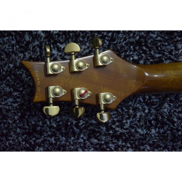 Custom Shop PRS Flame Maple Blue Maple Fretboard Electric Guitar #3 image