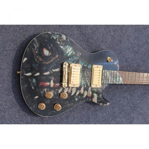 Custom Shop PRS Dragon 22 Frets Whale Blue Electric Guitar #4 image