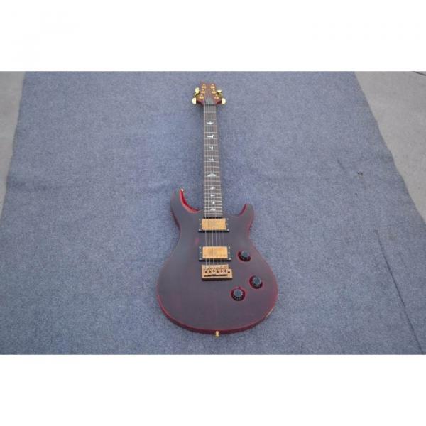 Custom Shop PRS Dark Red Wine SE 22 Standard Electric Guitar #4 image