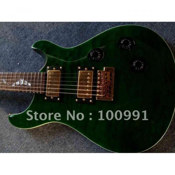 Custom Shop PRS Dark Green Electric Guitar #1 image