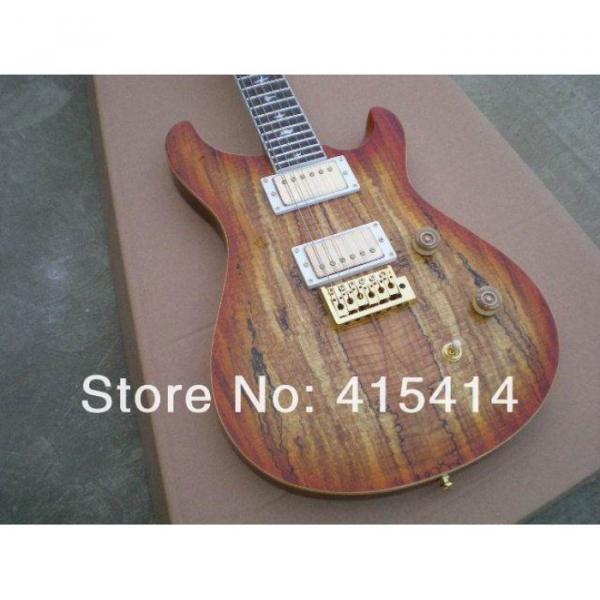 Custom Shop PRS Burlywood Sunburst Electric Guitar #3 image