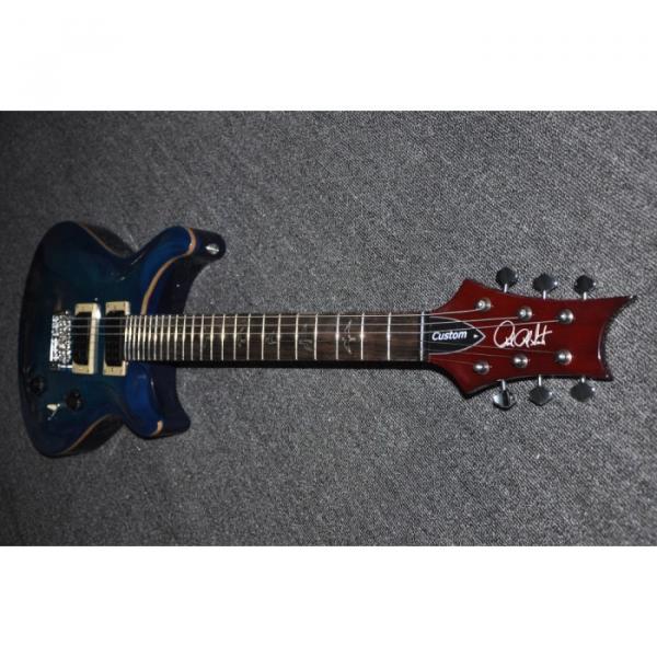Custom Shop PRS Blue Tiger Maple Top 6 String Electric Guitar #4 image