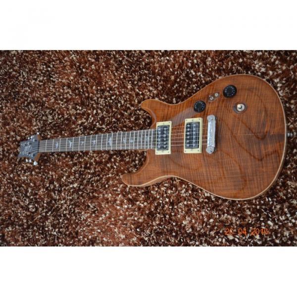 Custom Shop PRS Brown Tiger Maple Top Electric Guitar #1 image