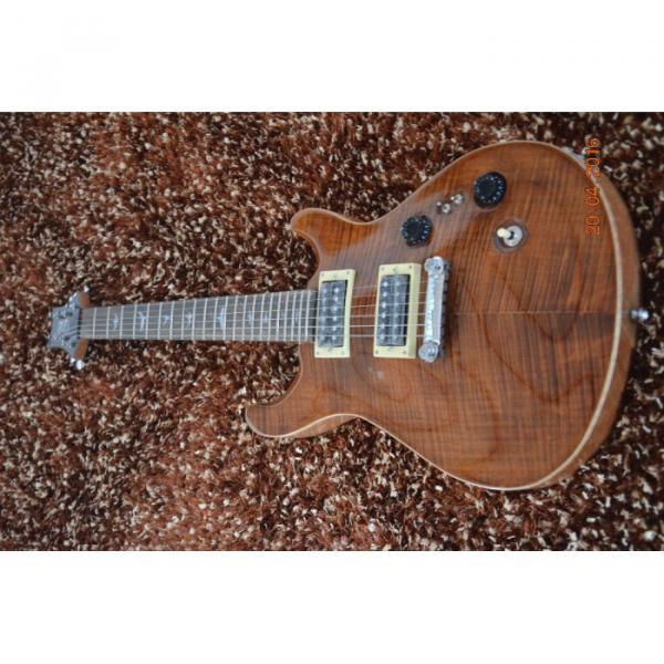 Custom Shop PRS Brown Tiger Maple Top Electric Guitar #5 image