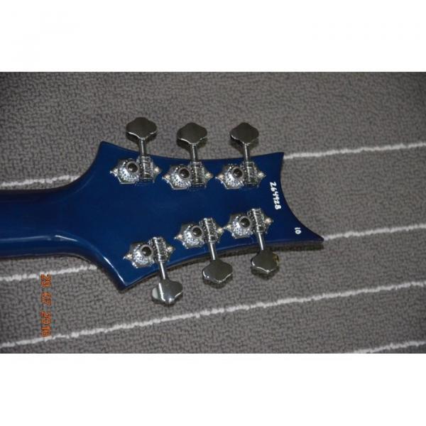 Custom Shop PRS Blue Flame Maple Top 24 Frets Electric Guitar #3 image