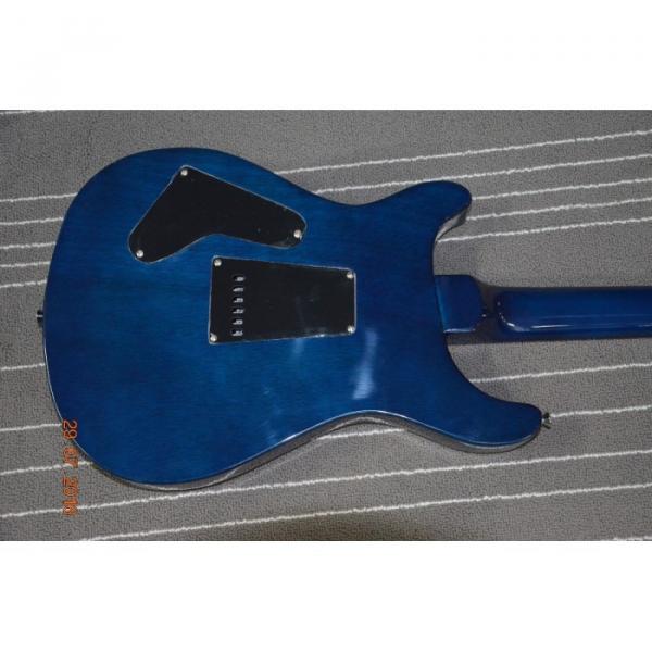 Custom Shop PRS Blue Flame Maple Top 24 Frets Electric Guitar #5 image