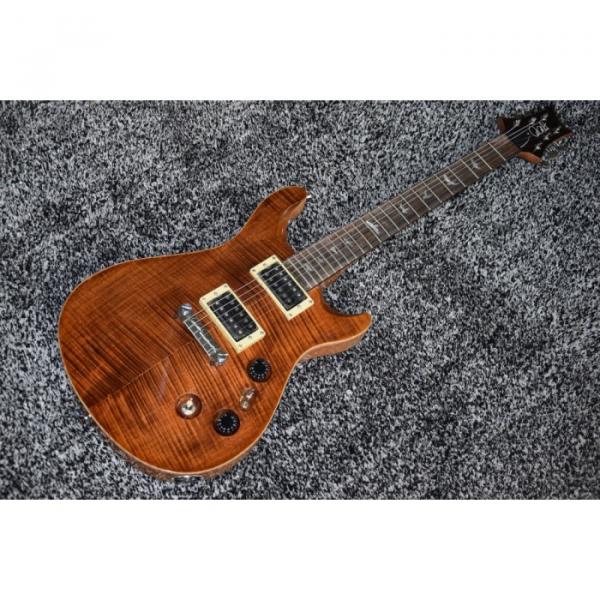 Custom Shop PRS Brown Tiger Maple Finish Electric Guitar #1 image