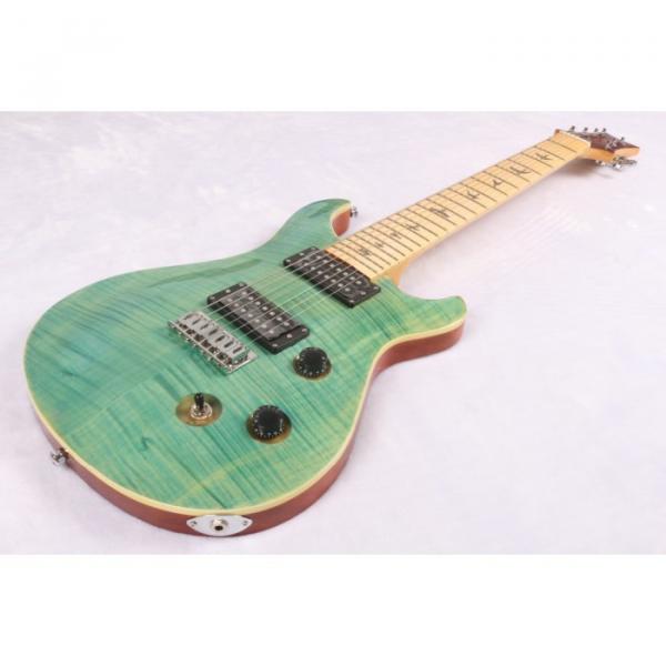 Custom Shop PRS 7 String Green Flame Maple Top Electric Guitar #1 image