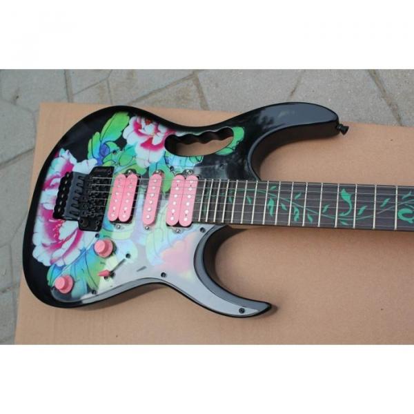 Custom Shop Peony Flower Electric Guitar #1 image