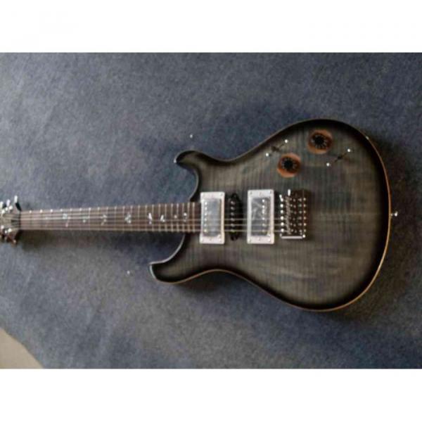 Custom Shop Paul Reed Smith Silver Electric Guitar #3 image