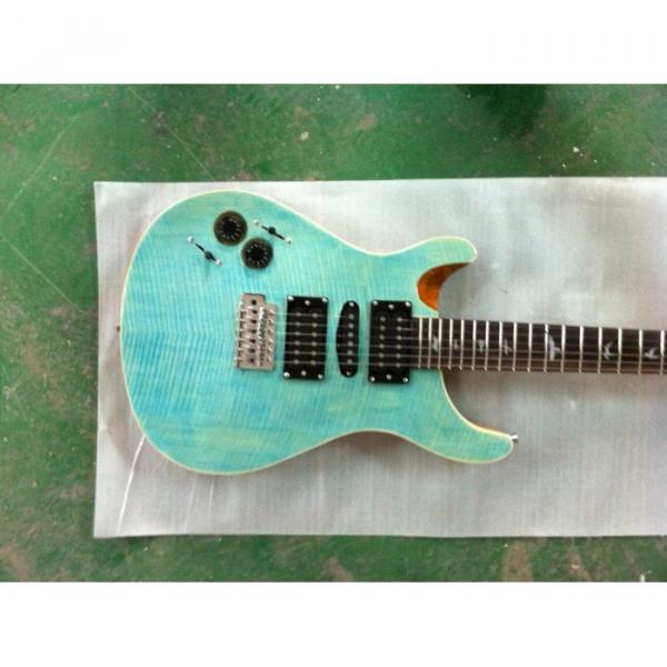 Custom Shop Paul Reed Smith Blue Tiger Electric Guitar #1 image