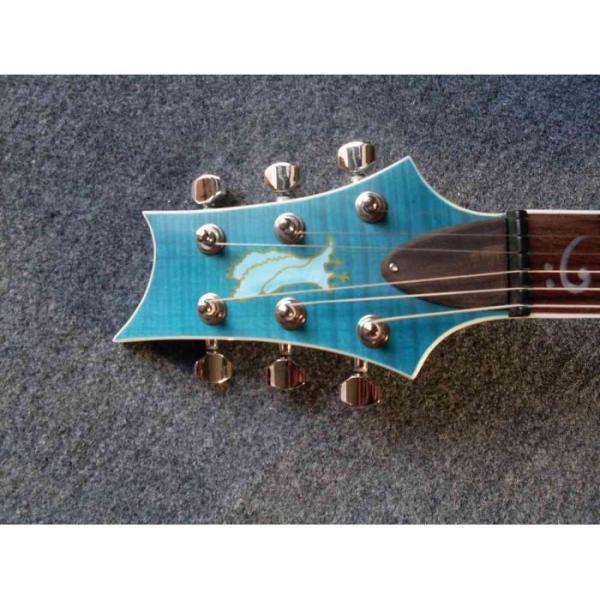 Custom Shop Paul Reed Smith Blue Electric Guitar #5 image