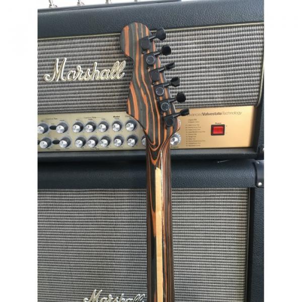 Custom Shop Orford Cedar Stratocaster Zebra Body and Neck Electric Guitar #2 image