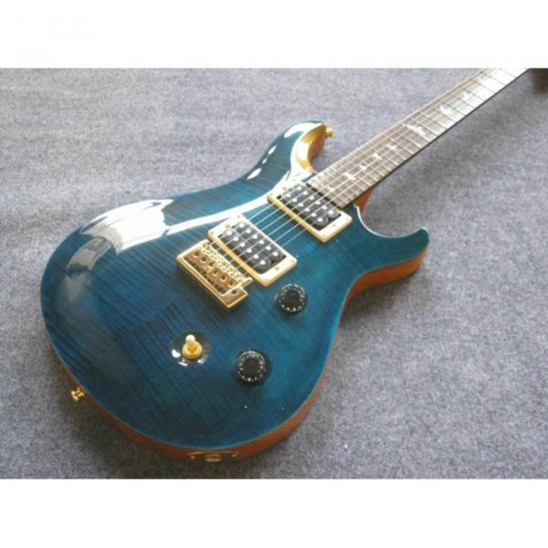 Custom Shop Ocean Blue Paul Reed Smith Electric Guitar #1 image
