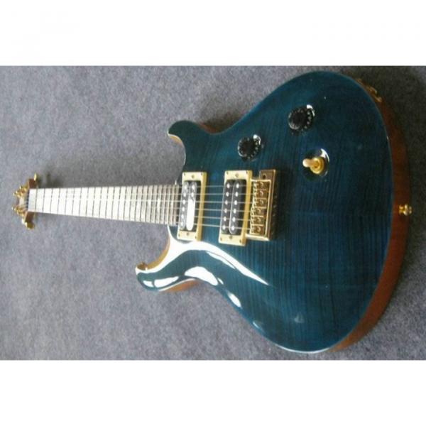 Custom Shop Ocean Blue Paul Reed Smith Electric Guitar #3 image