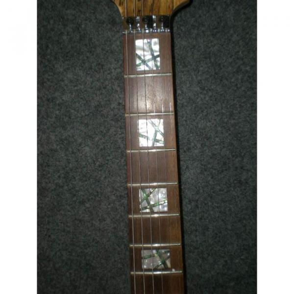 Custom Shop Natural Wood Floyd Rose Vibrato Electric Guitar #3 image