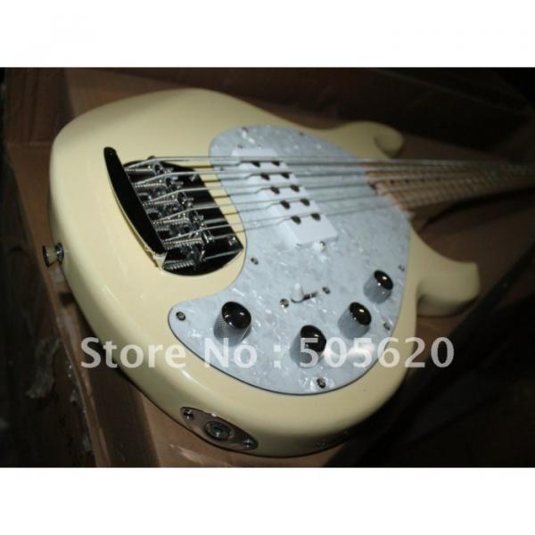 Custom Shop MusicMan Cream StingRay 5 Electric Guitar #3 image