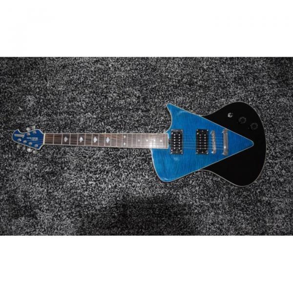 Custom Shop Music Man Blue Black Armada Ernie Ball Electric Guitar #1 image
