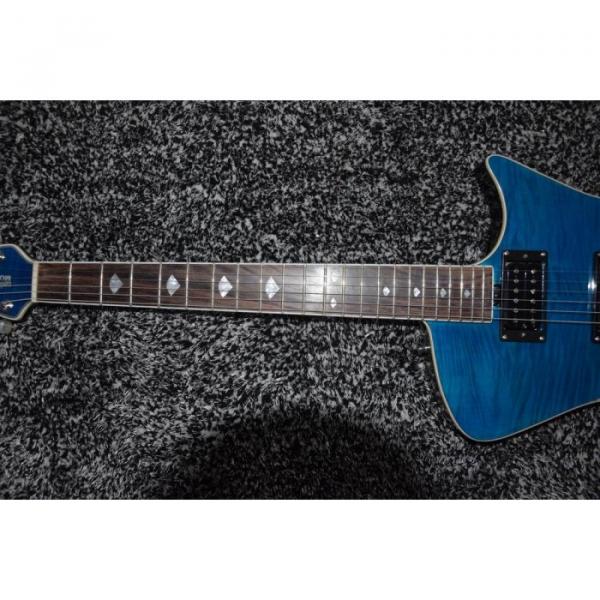 Custom Shop Music Man Blue Black Armada Ernie Ball Electric Guitar #5 image