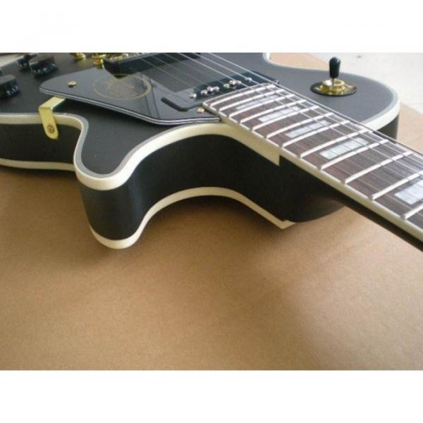 Custom Shop Matte Black Electric Guitar #2 image