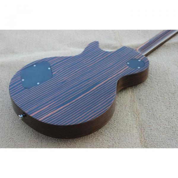 Custom Shop LP Zebra Wood Electric Guitar #2 image
