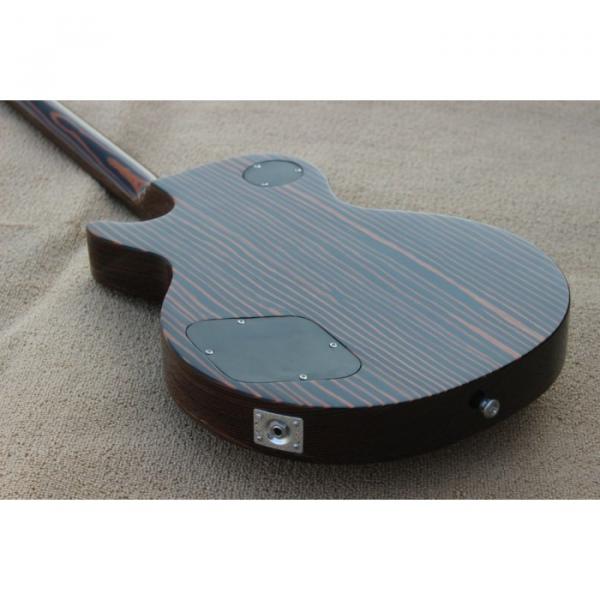 Custom Shop LP Zebra Wood Electric Guitar #4 image