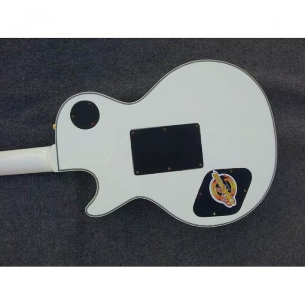 Custom Shop LP White Floyd Vibrato Electric Guitar #4 image