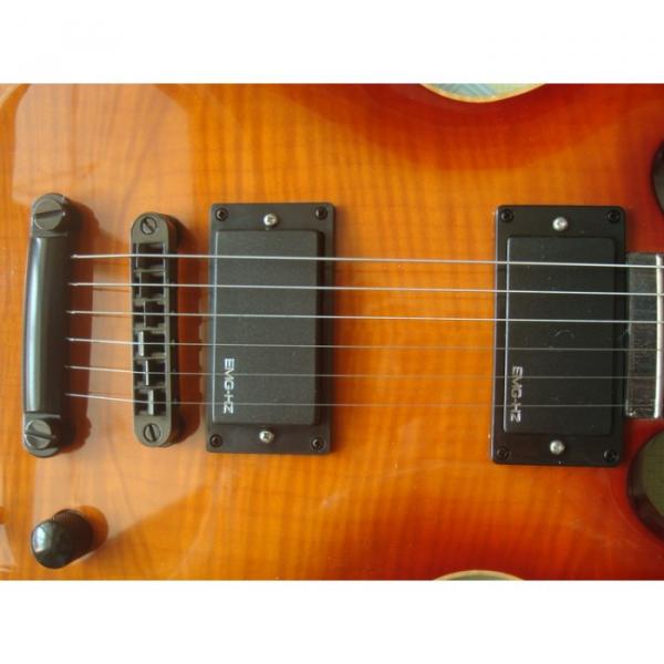 Custom Shop LTD Sunburst Electric Guitar #5 image