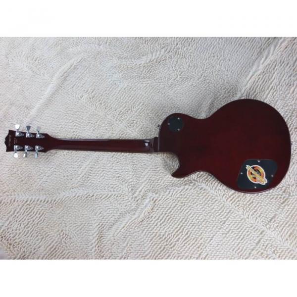 Custom Shop LP Transparent Red Wine Electric Guitar #2 image