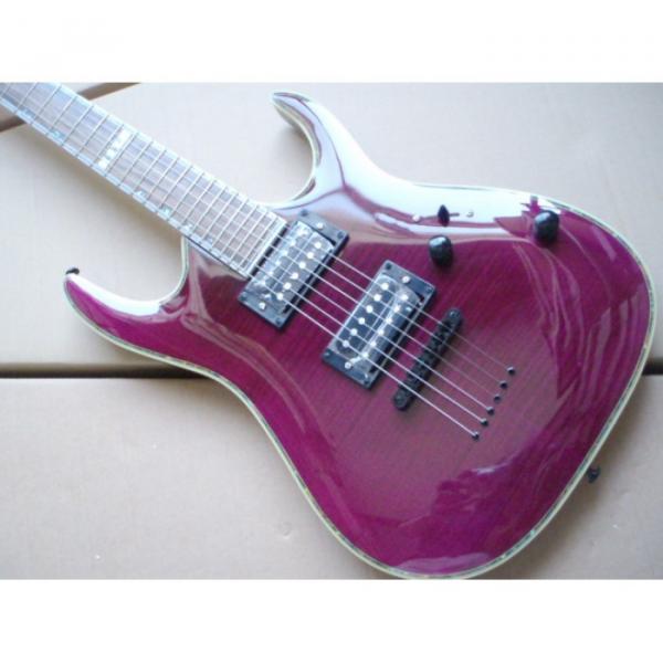 Custom Shop LTD Purple Electric Guitar #1 image