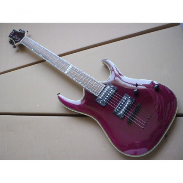 Custom Shop LTD Purple Electric Guitar #4 image