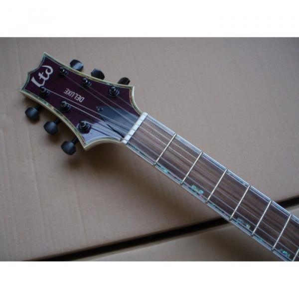 Custom Shop LTD Purple Electric Guitar #5 image
