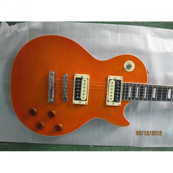 Custom Shop LP Standard Slash Orange Electric Guitar #1 image