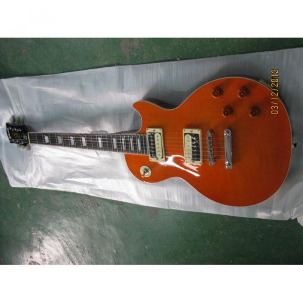 Custom Shop LP Standard Slash Orange Electric Guitar #5 image