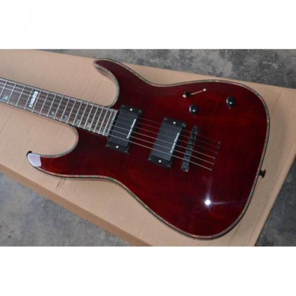 Custom Shop LTD EC 1000 Wine Red Electric Guitar #1 image