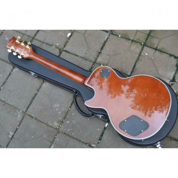 Custom Shop LP Spalted Maple Satin Dead Wood Electric Guitar #2 image
