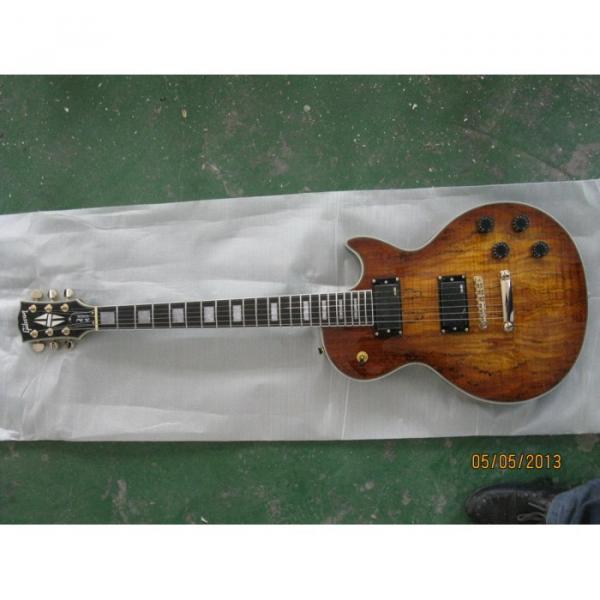 Custom Shop LP Spalted Maple American Dead Wood Electric Guitar #2 image