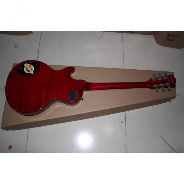 Custom Shop LP Slash Flame Maple Top Red Electric Guitar #4 image