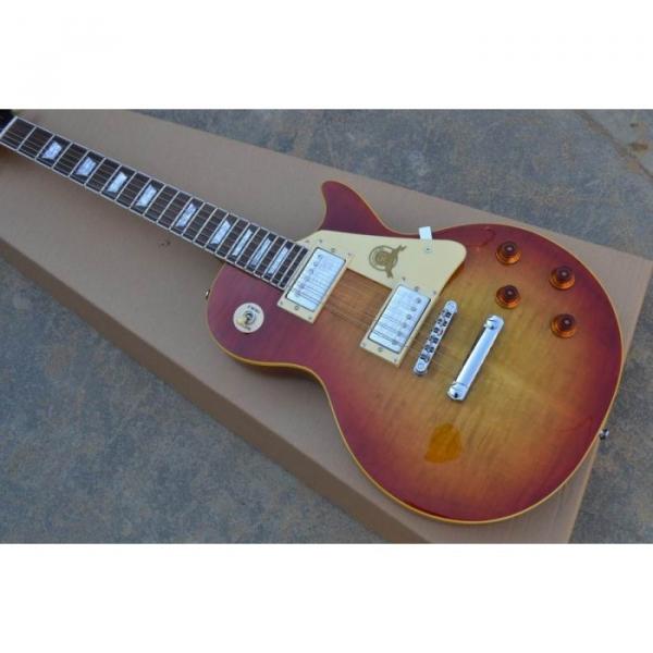 Custom Shop LP Quilted Cherry Maple Top Electric Guitar #1 image