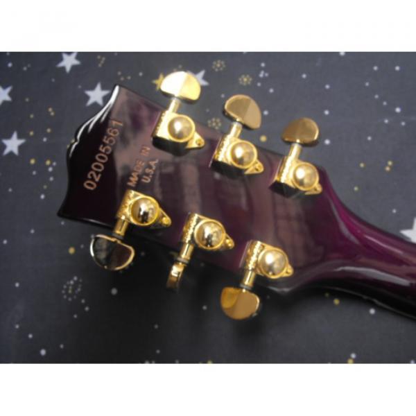 Custom Shop LP Purple Electric Guitar #2 image