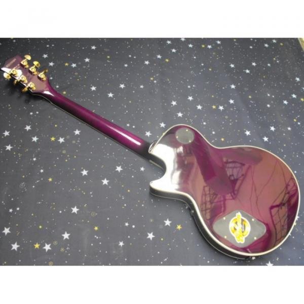 Custom Shop LP Purple Electric Guitar #3 image