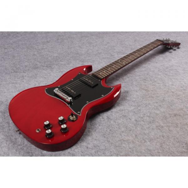 Custom Shop LP Red P90 Pickups SG Electric Guitar #1 image