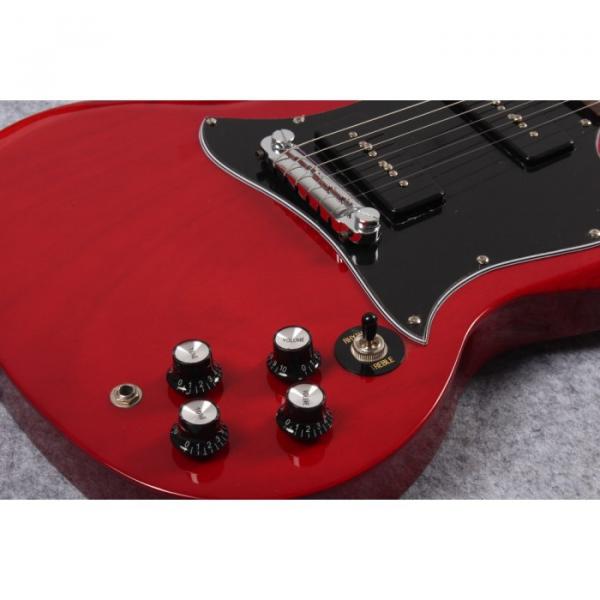 Custom Shop LP Red P90 Pickups SG Electric Guitar #2 image