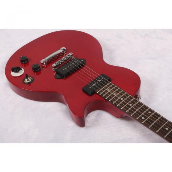 Custom Shop LP Red P90 Pickups Electric Guitar #2 image