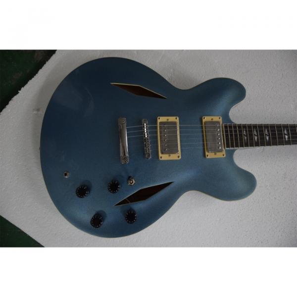 Custom Shop LP Dave Grohl Pelham Blue DG335 Electric Guitar #1 image