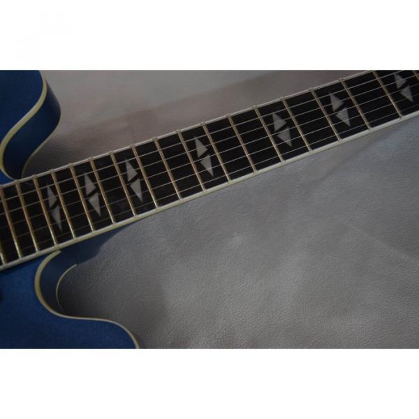 Custom Shop LP Dave Grohl Pelham Blue DG-335 Electric Guitar Frets and Fretboard Bindings #3 image