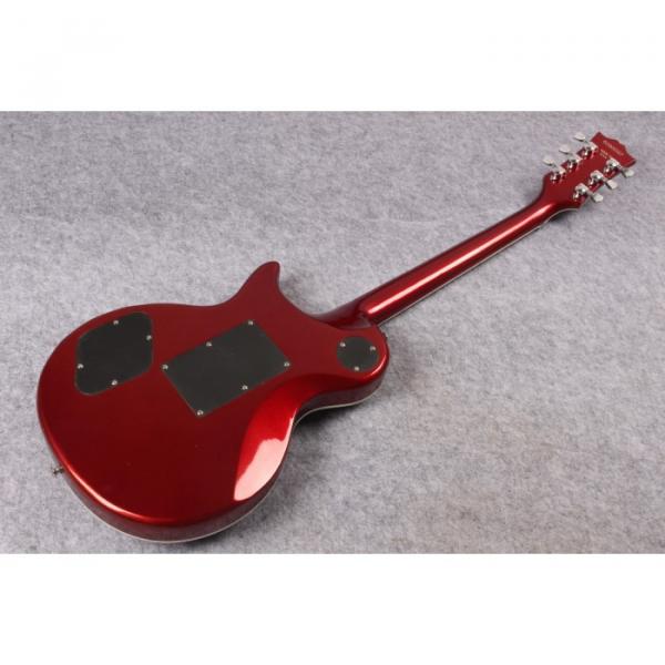 Custom Shop LP Floyd Rose Burgundy Red Wine Electric Guitar #2 image