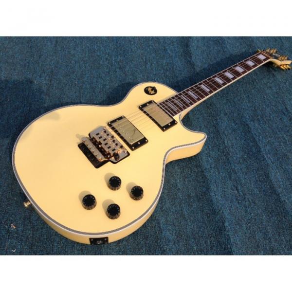 Custom Shop LP Cream Floyd Vibrato Electric Guitar #1 image
