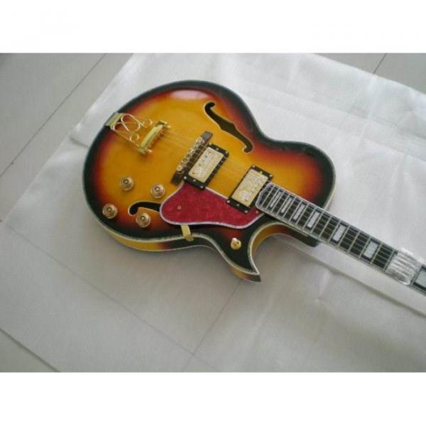 Custom Shop LP Byrdland Sunburst Electric Guitar #5 image