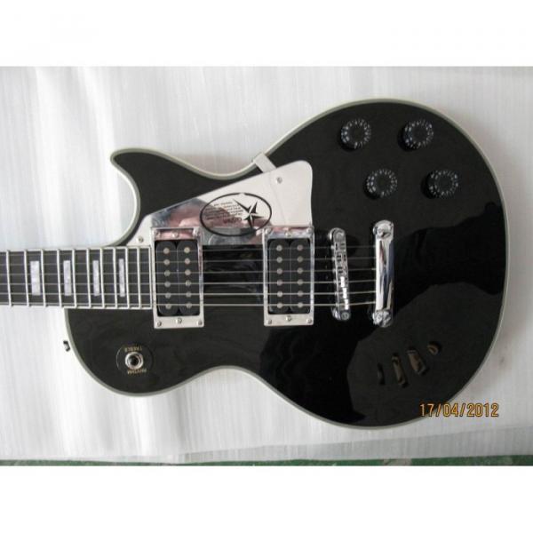 Custom Shop LP Black Electric Guitar #3 image
